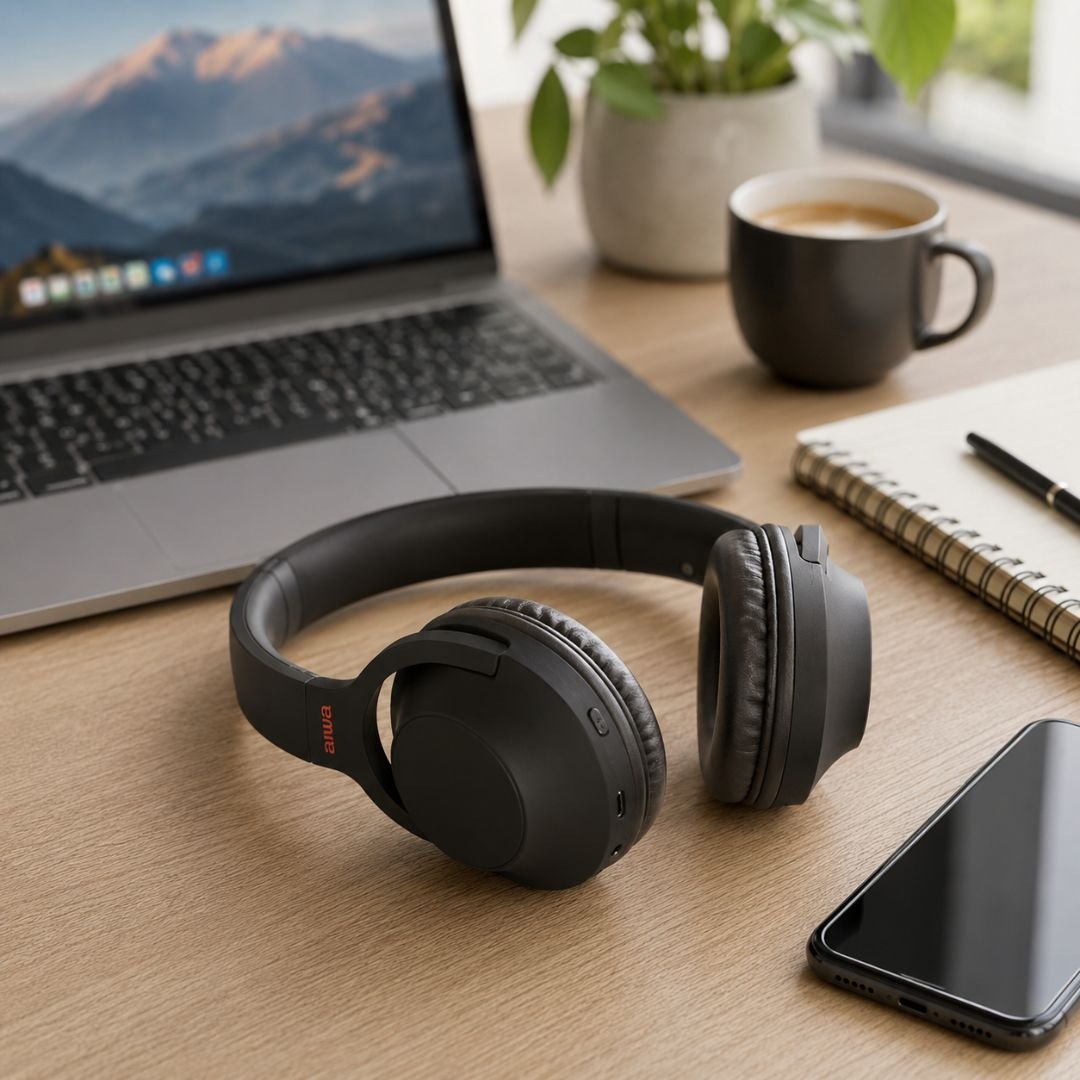 Audífonos Bluetooth AIWA AW-207 On-Ear
