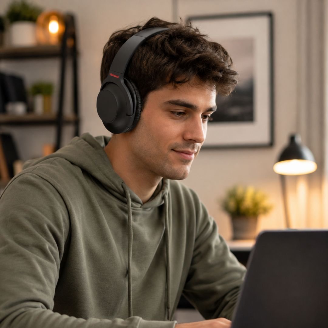 Audífonos Bluetooth AIWA AW-207 On-Ear
