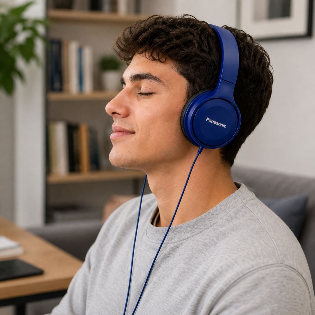 Audífonos Panasonic RP-HF100E-A